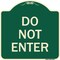 Signmission Parking Lot Do Not Enter Heavy-Gauge Aluminum Architectural Sign, 18" x 18", G-1818-23429 A-DES-G-1818-23429 - alternate 1